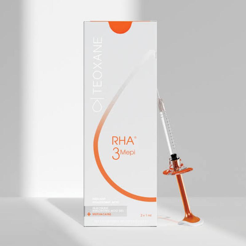 RHA dermal filler product packaging